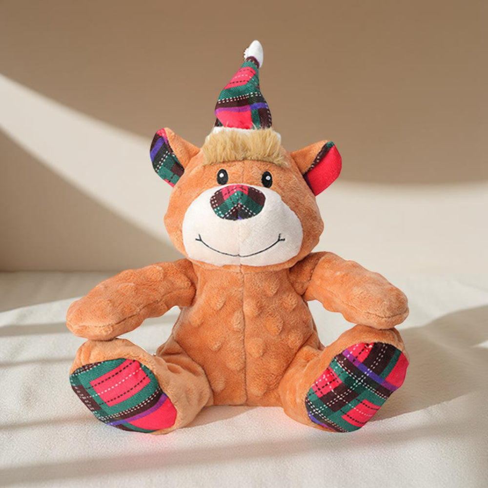 Dog Toy Durable Chew-Resistant Plush for Heavy Chewers and Playtime