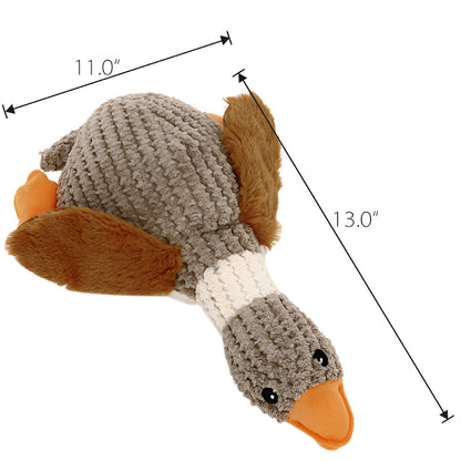 Dog Toy Durable Plush Duck for Heavy Chewers