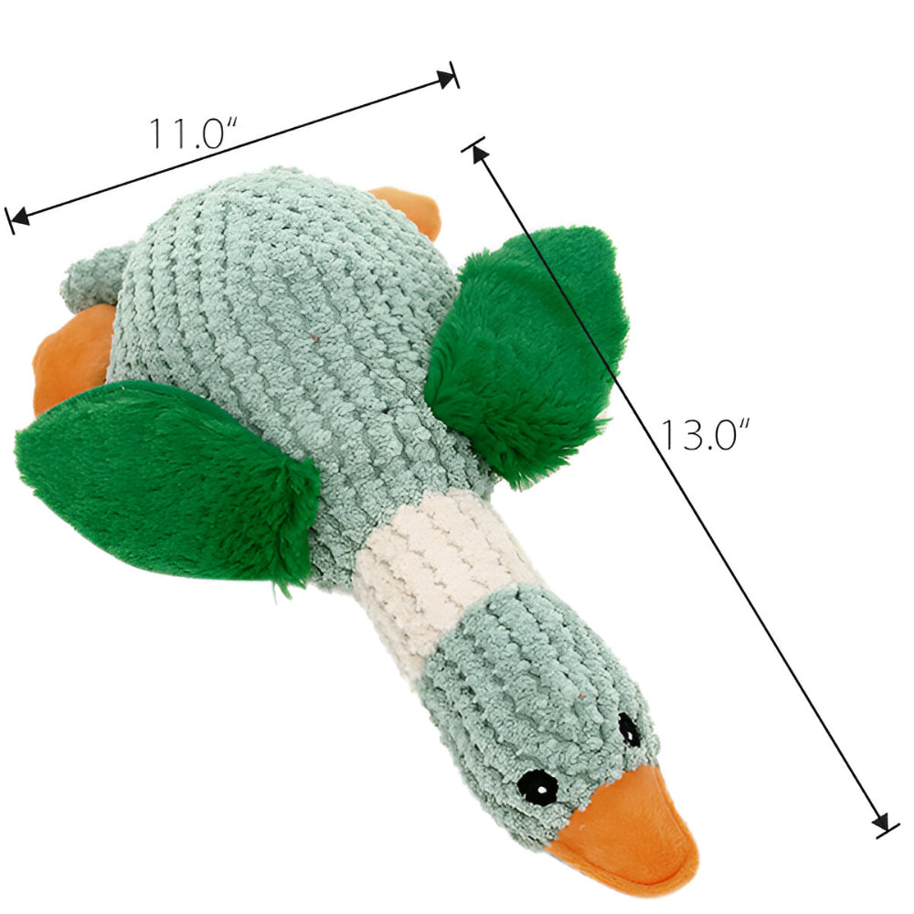 Dog Toy Durable Plush Duck for Heavy Chewers