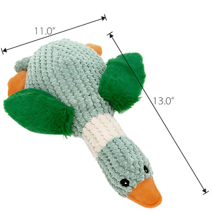 Dog Toy Durable Plush Duck for Heavy Chewers