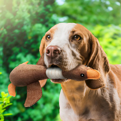 Dog Toy Durable Plush Duck for Heavy Chewers
