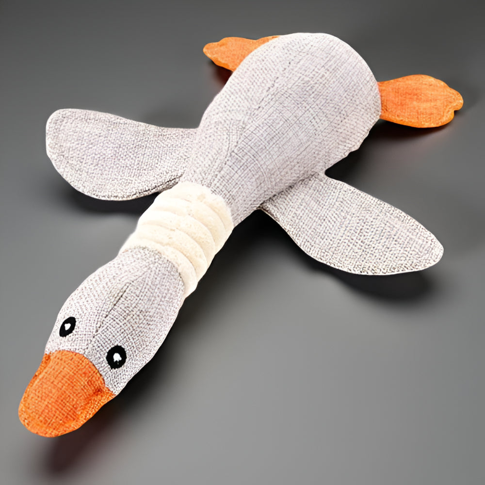 Dog Toy Durable Plush Duck for Heavy Chewers