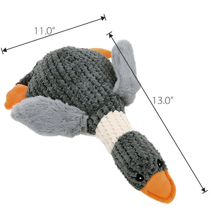 Dog Toy Durable Plush Duck for Heavy Chewers