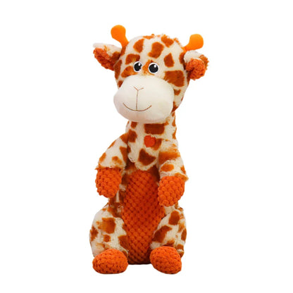 Dog Plush Toy for Aggressive Chewers Soft Squeaky Chew Toy