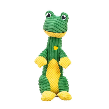 Dog Plush Toy for Aggressive Chewers Soft Squeaky Chew Toy