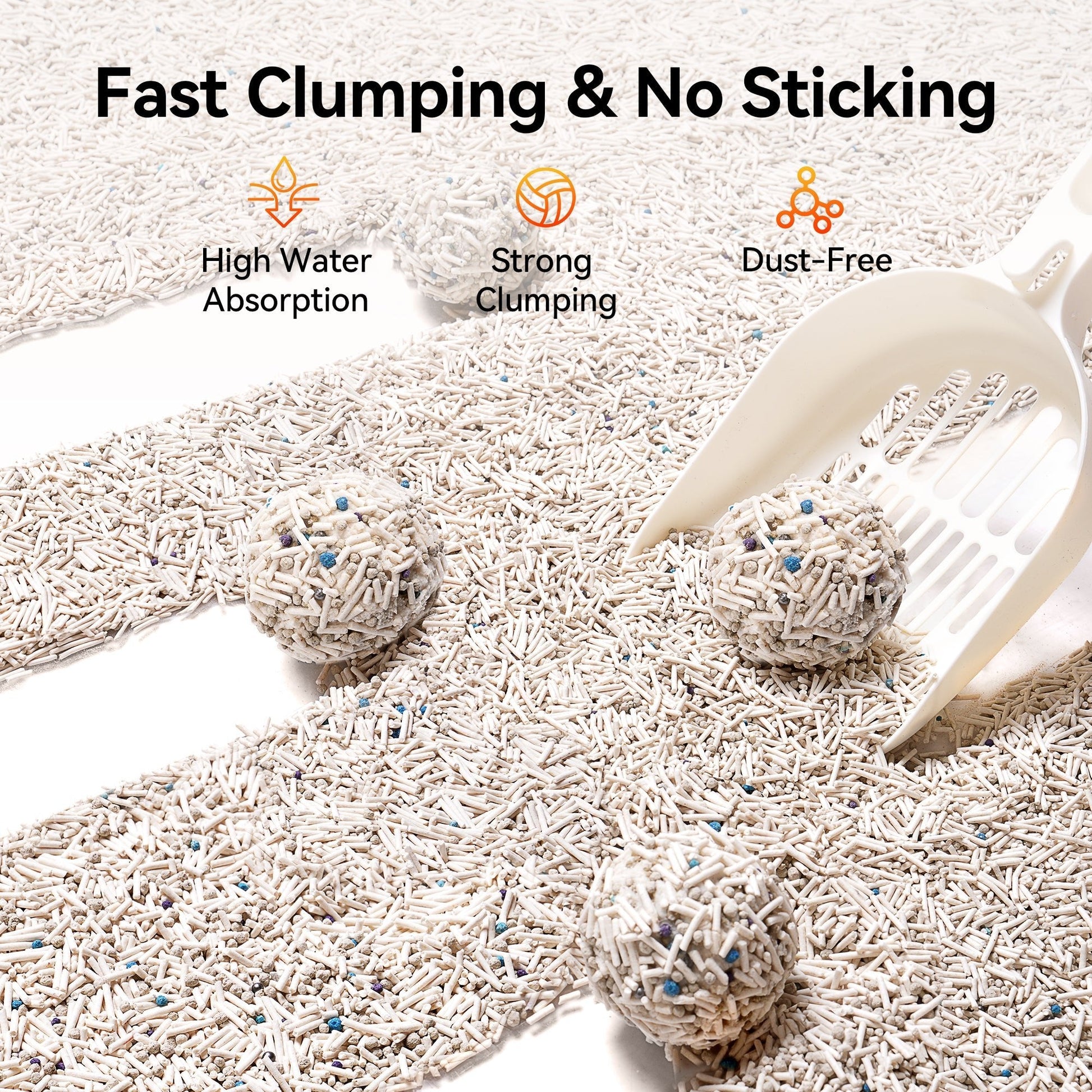 Natural Clumping Cat Litter with Advanced Odor Control 7.9 lbs 3