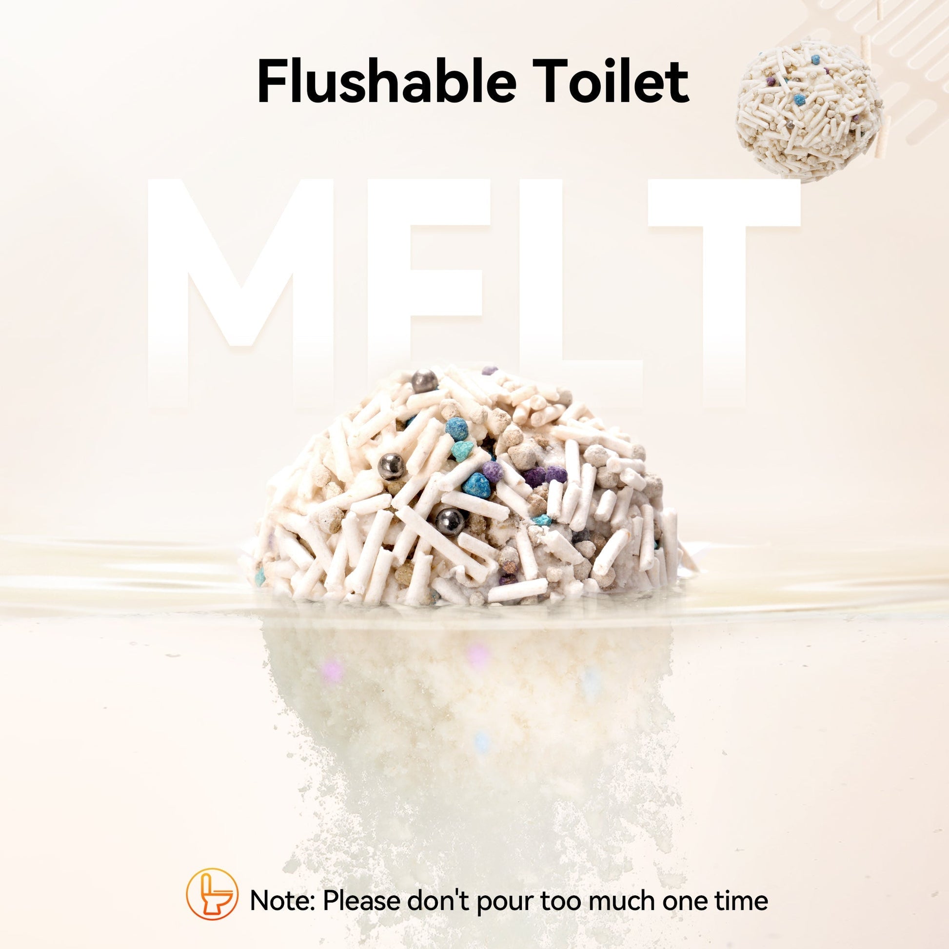 Natural Clumping Cat Litter with Advanced Odor Control 7.9 lbs 4