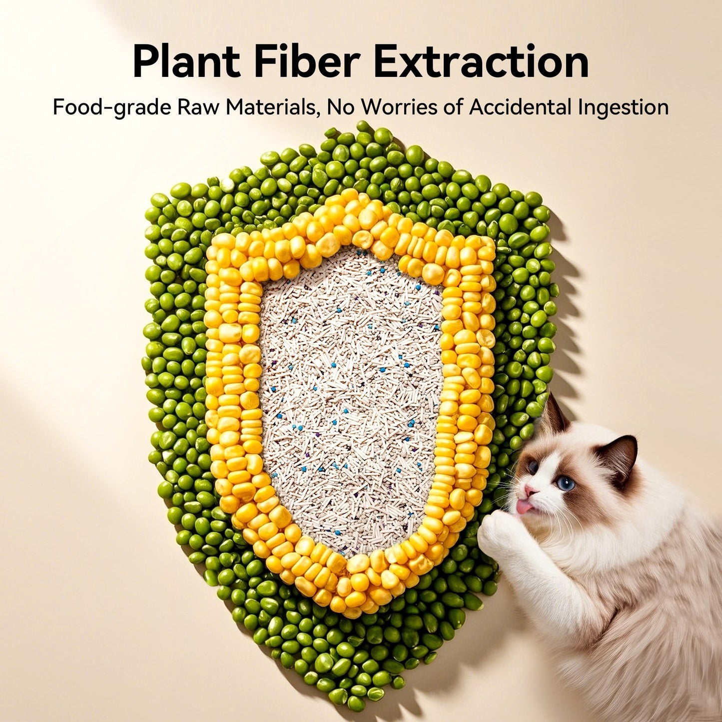 Natural Clumping Cat Litter with Advanced Odor Control 7.9 lbs 6