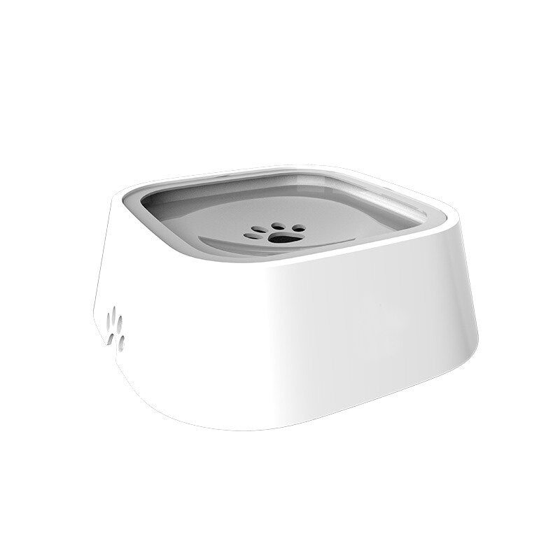Non-Spill Dog Water Bowl with Floating Plate for Clean Drinking 7