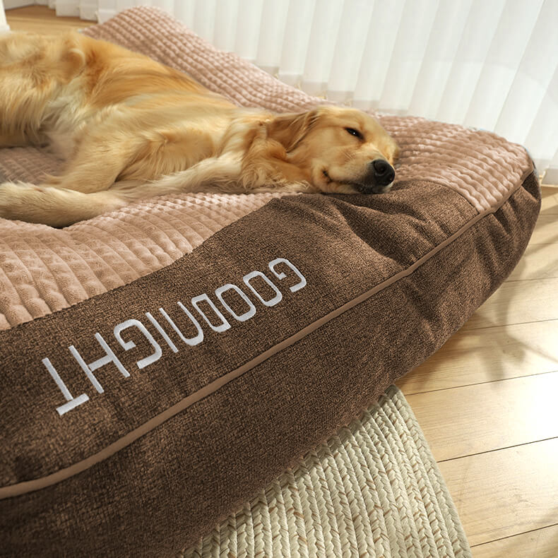 Orthopedic Large Dog Bed with Plush Support and Anti-Slip Base 5