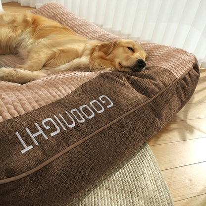 Orthopedic Large Dog Bed with Plush Support and Anti-Slip Base 5