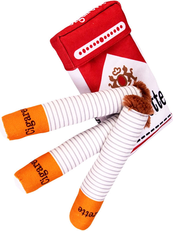 Plush Dog Toy Set with Giggle Sound for Small Breeds - 3 Pack 0