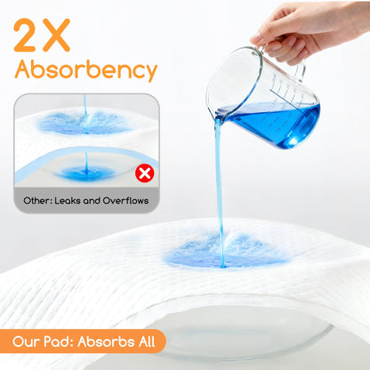 Puppy Pads with 6-Layer Protection for Housebreaking and Training 4