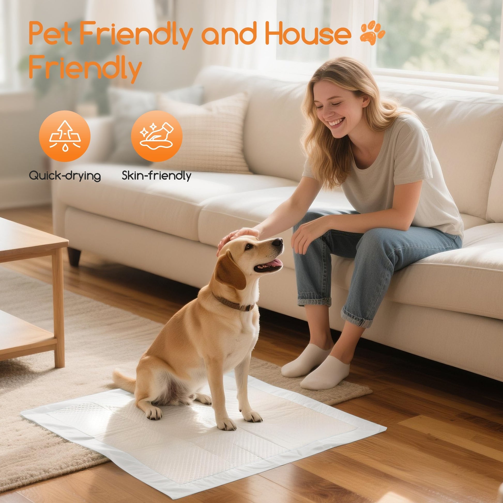 Puppy Pads with 6-Layer Protection for Housebreaking and Training 5
