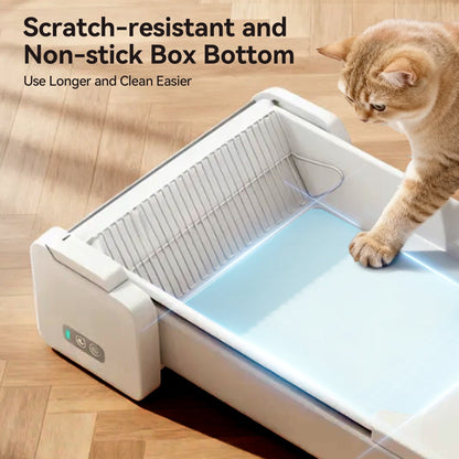 Self-Cleaning Automatic Cat Litter Box with Open Top Design 5
