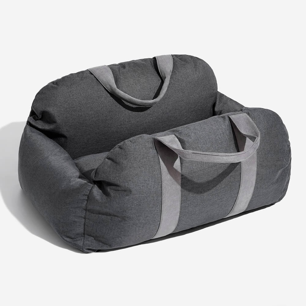 Dog Car Seat Bed Waterproof Travel Cushion for Small Pets