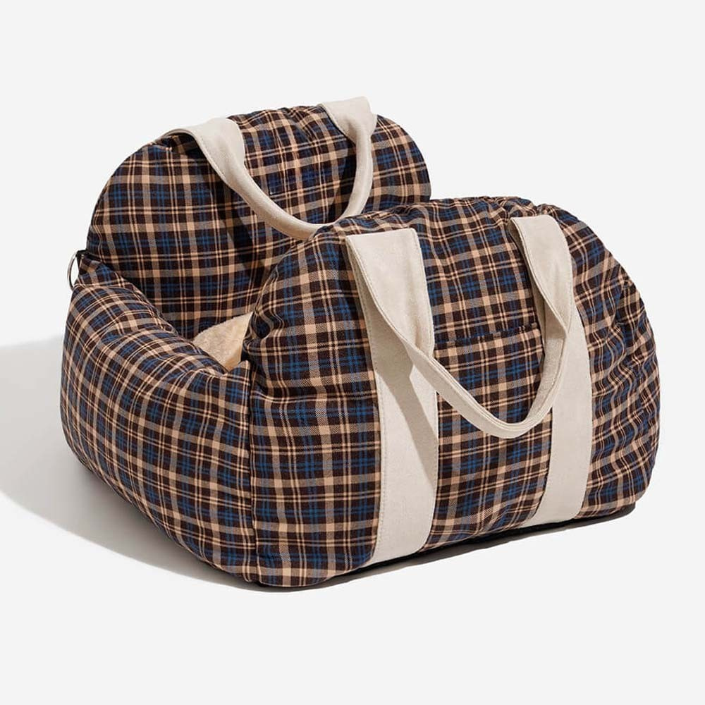 Dog Car Seat Bed Waterproof Travel Cushion for Small Pets