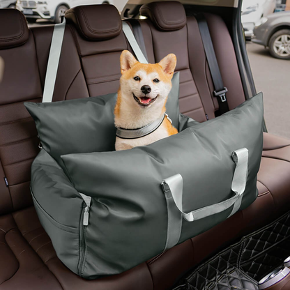 Dog Car Seat Bed Waterproof Travel Cushion for Small Pets