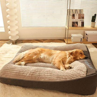 Dog Bed Plush Cushion Memory Foam for Large Dogs