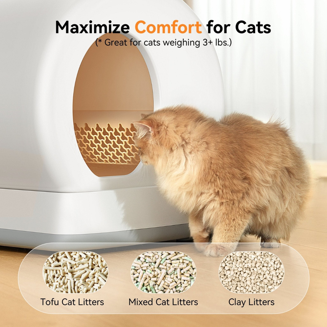 Cat Litter Box Self Cleaning Smart Automatic Odor Control System