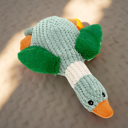 Dog Toy Durable Plush Duck for Heavy Chewers