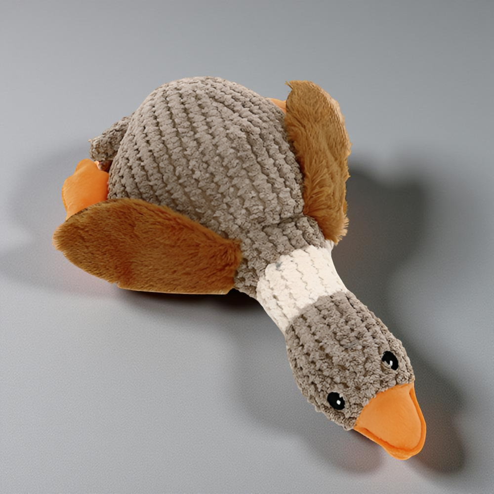 Dog Toy Durable Plush Duck for Heavy Chewers