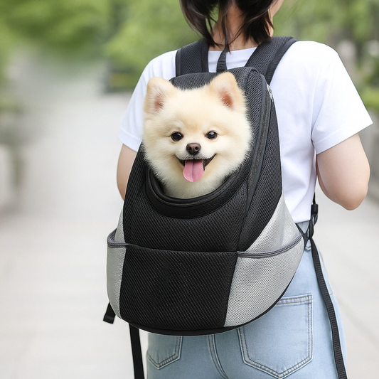 Dog Carrier Backpack for Small Dogs Breathable Mesh Travel Bag
