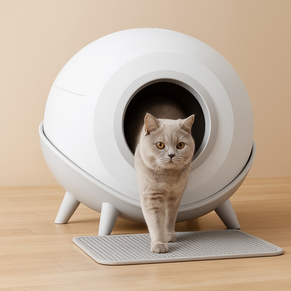 Cat Litter Box Automatic Self Cleaning with Odor Control System