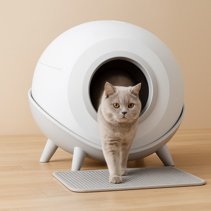 Cat Litter Box Automatic Self Cleaning with Odor Control System