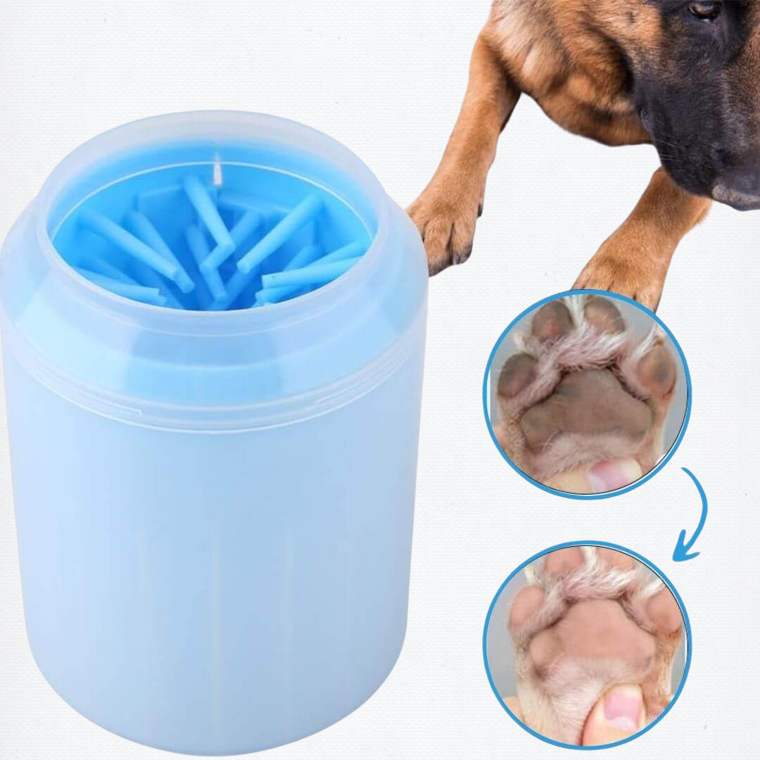Dog Paw Cleaner Cup Portable Silicone Brush for Mud and Dirt Removal