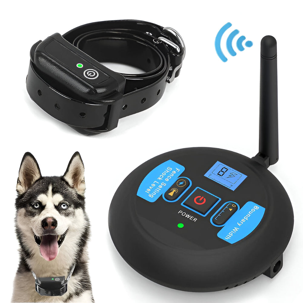 Wireless Dog Fence System with Waterproof Training Collar