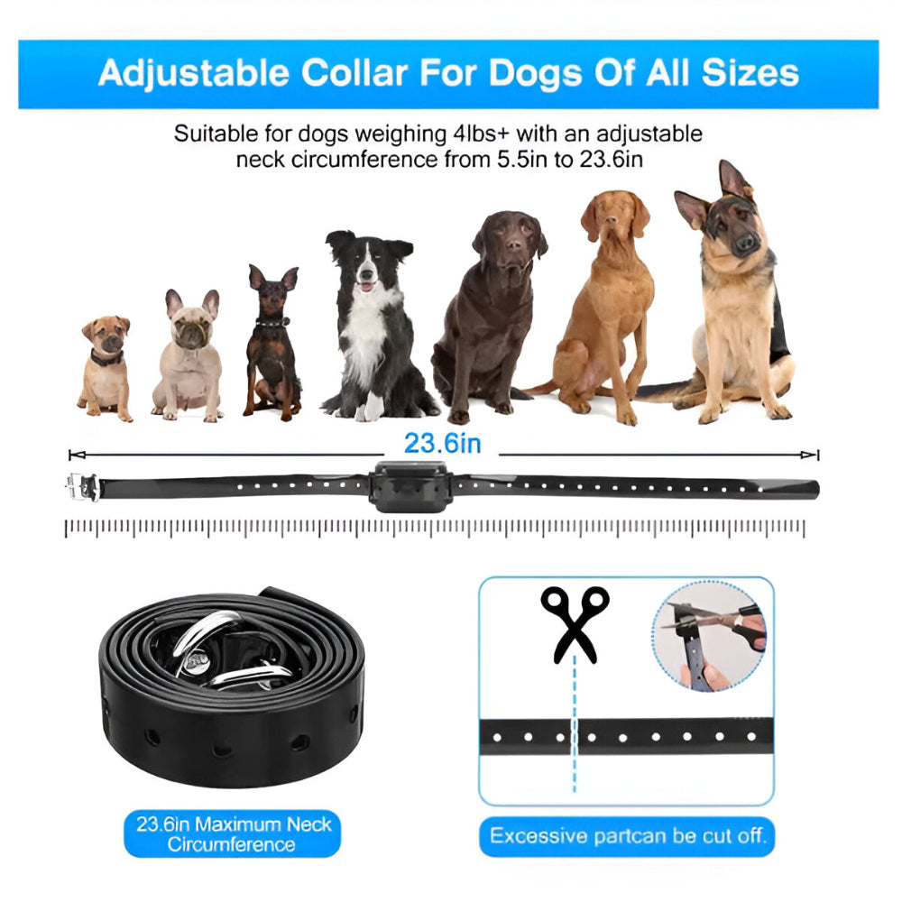 Wireless Dog Fence System with Waterproof Training Collar