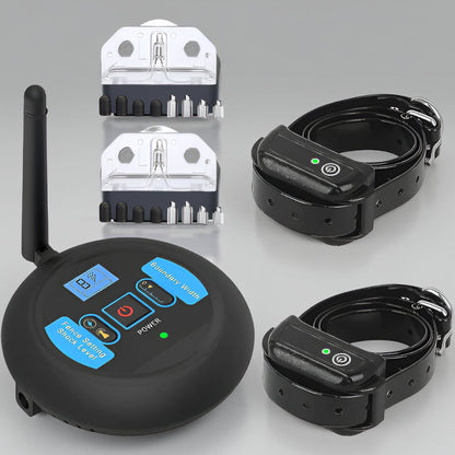 Wireless Dog Fence System with Waterproof Training Collar