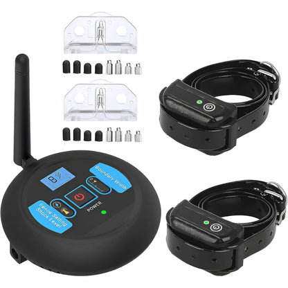 Wireless Dog Fence System with Waterproof Training Collar