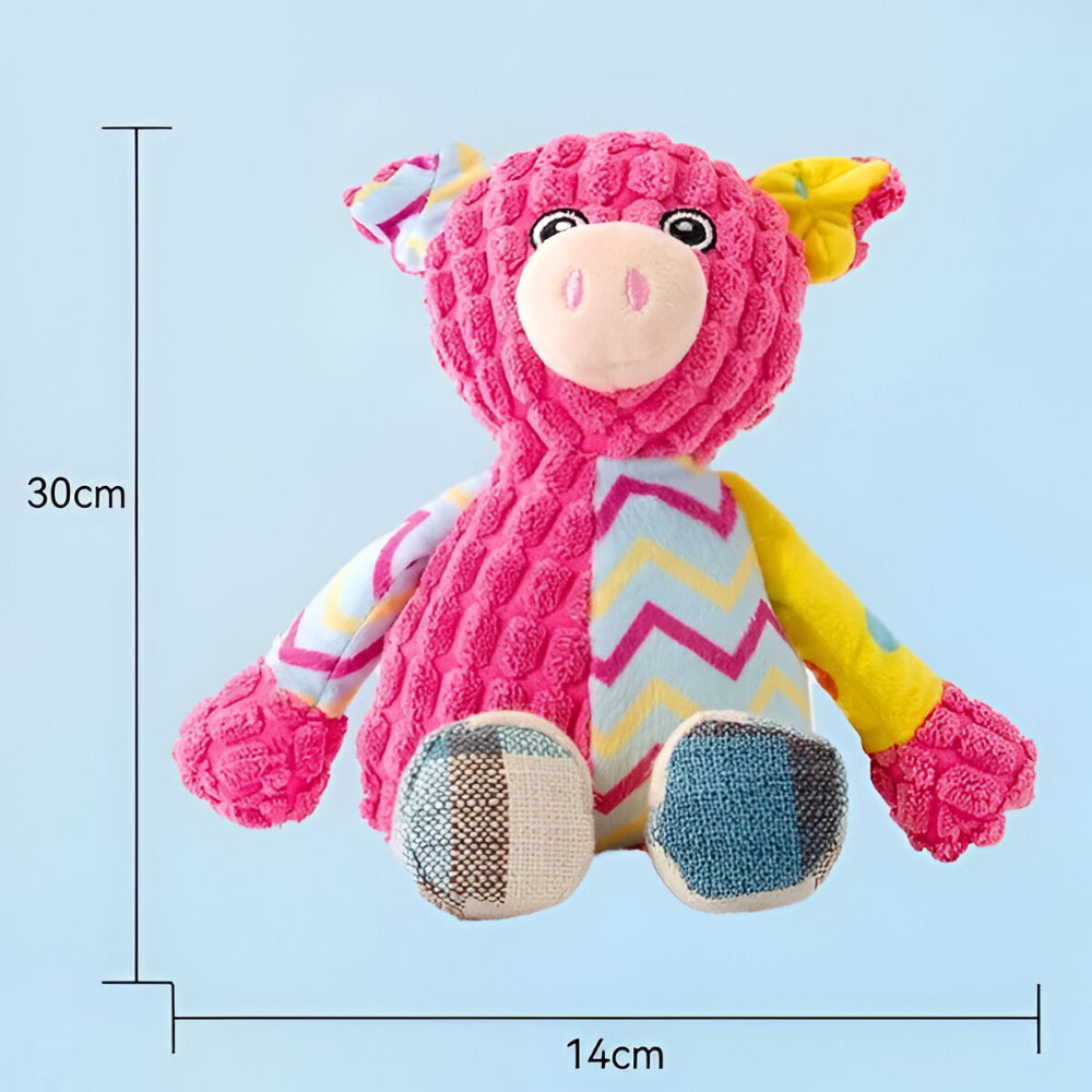 Dog Toy Durable Plush Squeaky Toy for Aggressive Chewers and Play