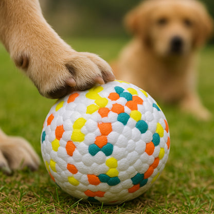 Dog Chew Toy for Aggressive Chewers Durable Tough Rubber Ball