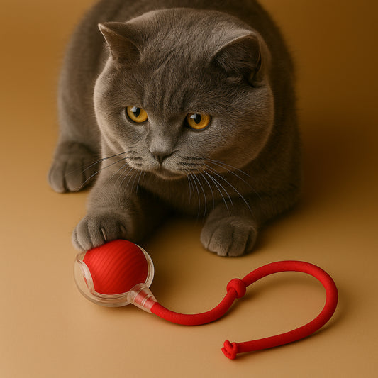 Cat Toy Interactive Automatic USB Rechargeable Toy for Indoor Play