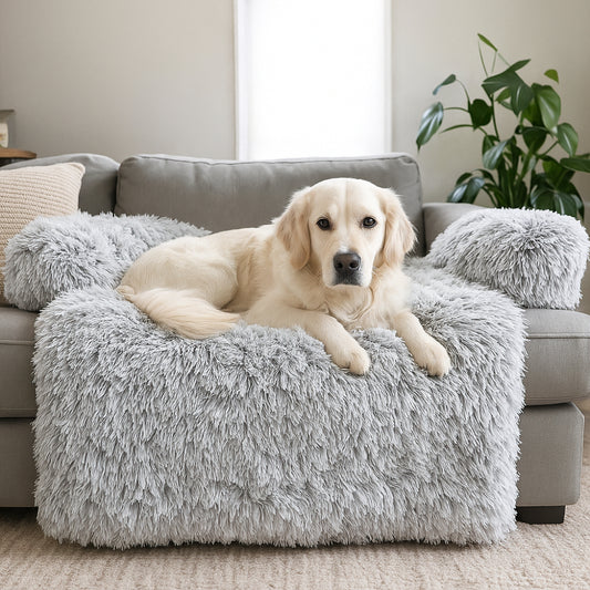 Dog Sofa Cover Plush Furniture Protector Against Hair and Scratches