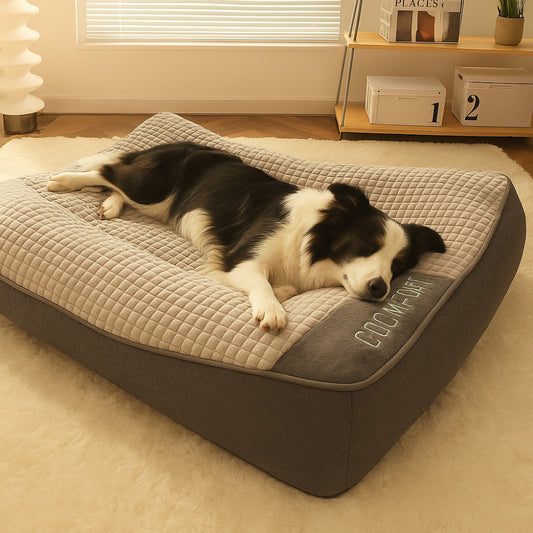 Dog Bed Plush Calming Cushion for Large and Small Dogs