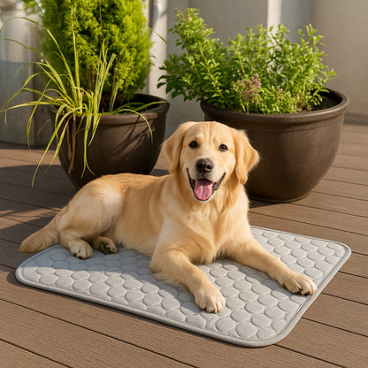Dog Cooling Mat for Summer Comfort and Overheating Relief