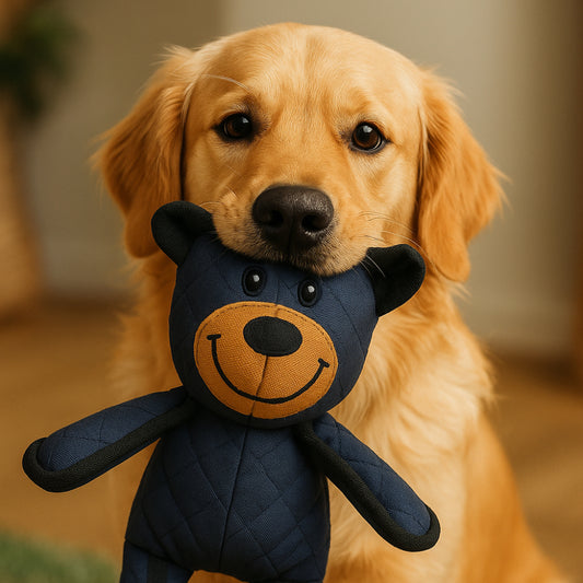 Dog Toy Durable Chew-Resistant Plush for Heavy Chewers and Playtime