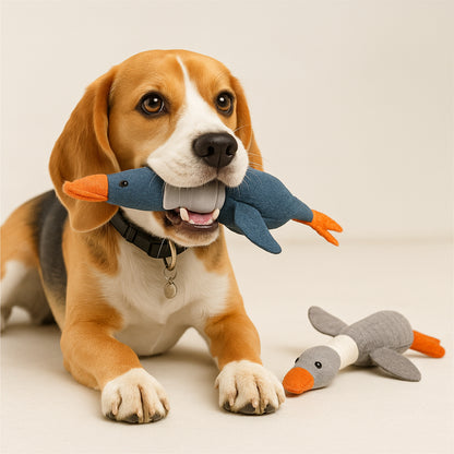 Dog Toy Durable Plush Duck for Heavy Chewers