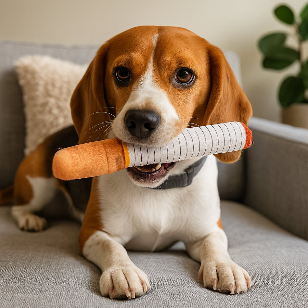 Dog Toy Plush Interactive Giggle Stick Set for Small and Medium Dogs