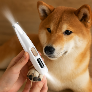 Dog Paw Trimmer Rechargeable Quiet Grooming Tool for Pet Care