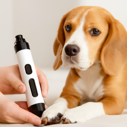 Dog Nail Grinder Electric Pet Care Tool for Quiet and Safe Grooming