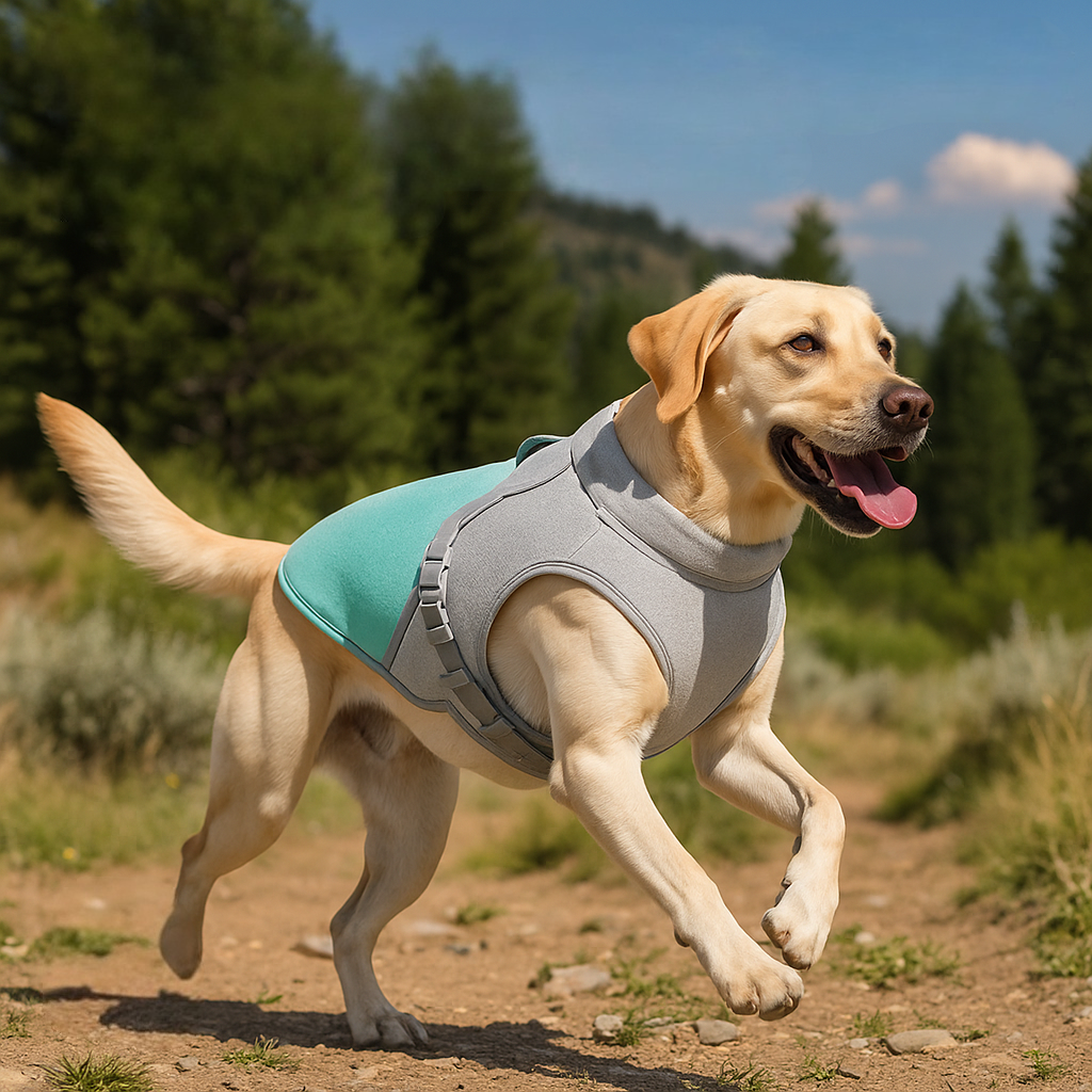 Dog Cooling Vest for Heat Protection and Outdoor Comfort