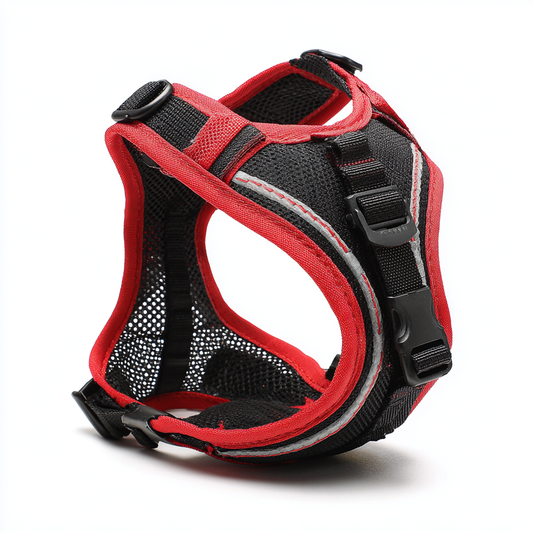 Pet Harness with Leash That Reflects