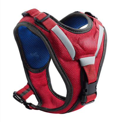 Pet Harness with Leash That Reflects