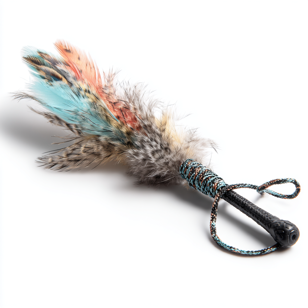 Feathered Cat Teaser Wand