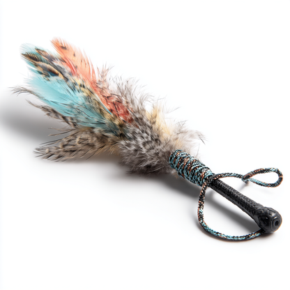 Feathered Cat Teaser Wand